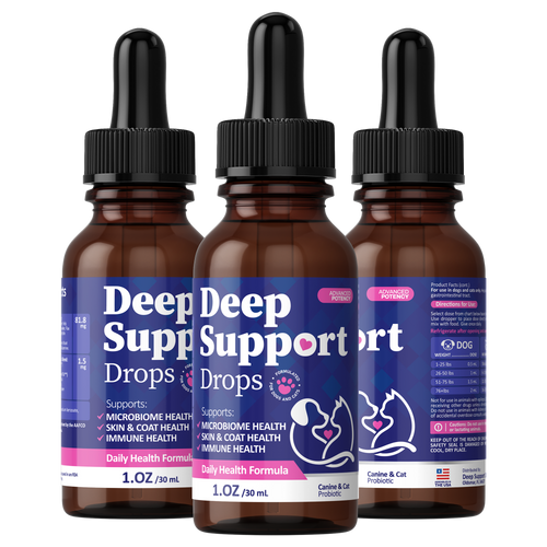 Deep Support Drops for Cats - 1 oz (30 mL)